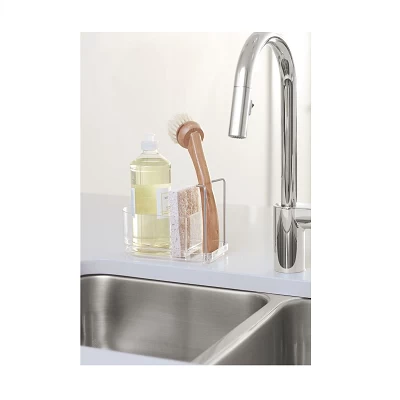 IDesign Ariel Kitchen Plastic Sink Caddy 4 IDesign Ariel Kitchen Plastic Sink Caddy - Image 2