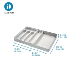 Interdesign ECO Plastic Expandable Kitchen Drawer Organizer Bin -Home-Kitchen interdesign eco plastic expandable kitchen drawer 2