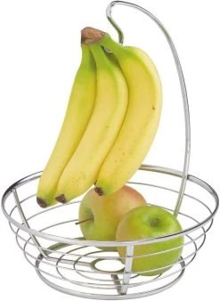 InterDesign Axis Fruit Tree Bowl With Banana Hanger