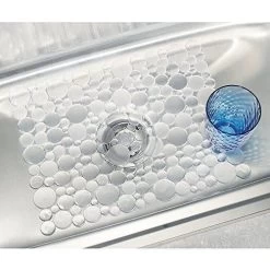 InterDesign Bubbli Sink Mat Large Clear -Home-Kitchen interdesign interdesign bubbli sink mat large clea 2