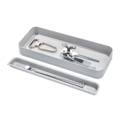 Interdesign ECO Plastic Kitchen Drawer Organizer Bin With Removable Tray -Home-Kitchen interdesign interdesign eco plastic kitchen drawer 1