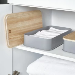 Interdesign ECO Plastic Medium 8.4 X 16.9'' Storage Bin -Home-Kitchen interdesign interdesign eco plastic medium 84 x 16 2