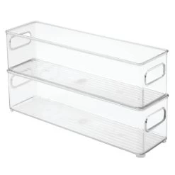InterDesign Fridge & Freeze Bins 4 X 14.5 X 4"