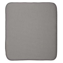 InterDesign Idry Mat Large Pewter/Ivory