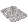 InterDesign Pebblz Sink Mat Graphite Large -Home-Kitchen interdesign interdesign pebblz sink mat graphite l
