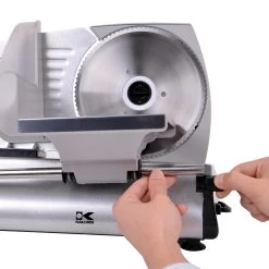 Kalorik 180 Watts Professional Style Food Slicer, Sliver -Home-Kitchen kalorik kalorik 180 watts professional style food 3