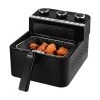 Kalorik 3 Quart 2-n-1 Air And Deep Fryer Black -Home-Kitchen kalorik kalorik 3 quart 2 n 1 air and deep fryer b