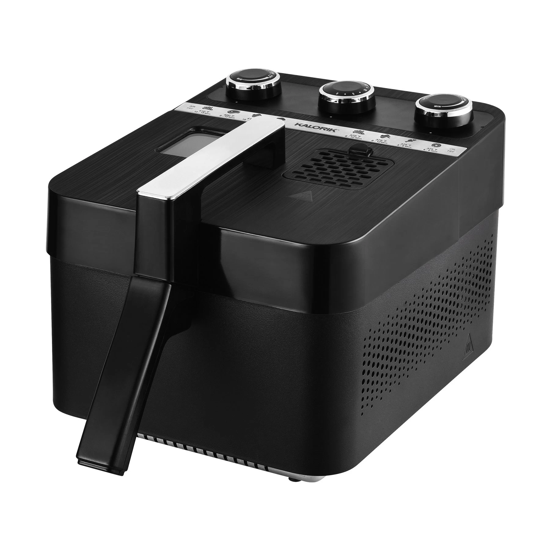 Kalorik 3 Quart 2-n-1 Air And Deep Fryer Black 6 Kalorik 3 Quart 2-n-1 Air And Deep Fryer Black - Image 4