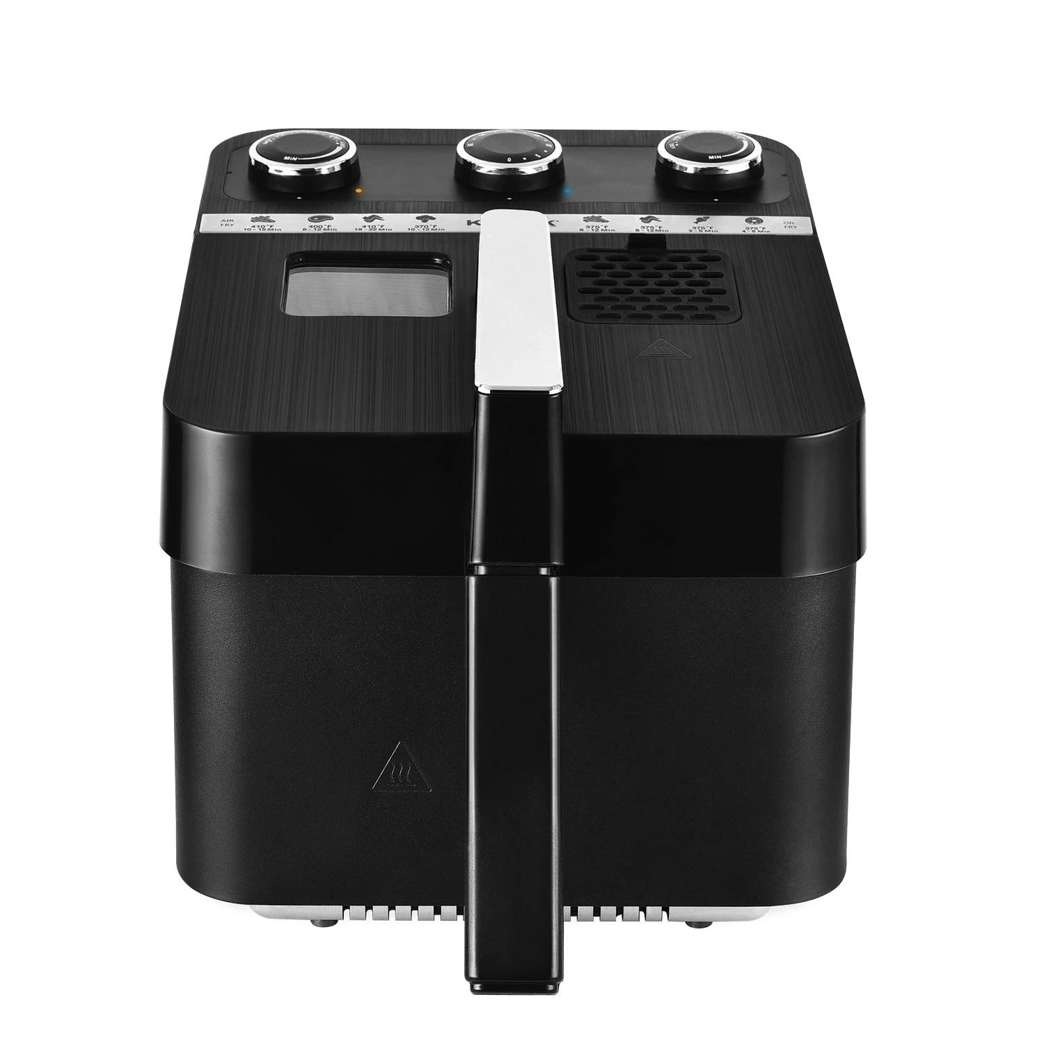 Kalorik 3 Quart 2-n-1 Air And Deep Fryer Black 7 Kalorik 3 Quart 2-n-1 Air And Deep Fryer Black - Image 5