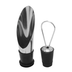 Kalorik Wine Lovers Set With Opener And Preserver, Stainless Steel -Home-Kitchen kalorik kalorik wine lovers set with opener and pr 4