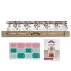 Kilner Square Clip-Top Spice Jar Set -70ml