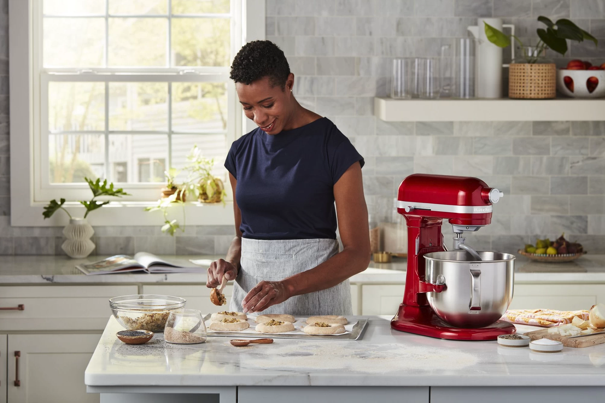 KitchenAid® 7 Quart Bowl-Lift Stand Mixer, Red 6 KitchenAid® 7 Quart Bowl-Lift Stand Mixer, Red - Image 4