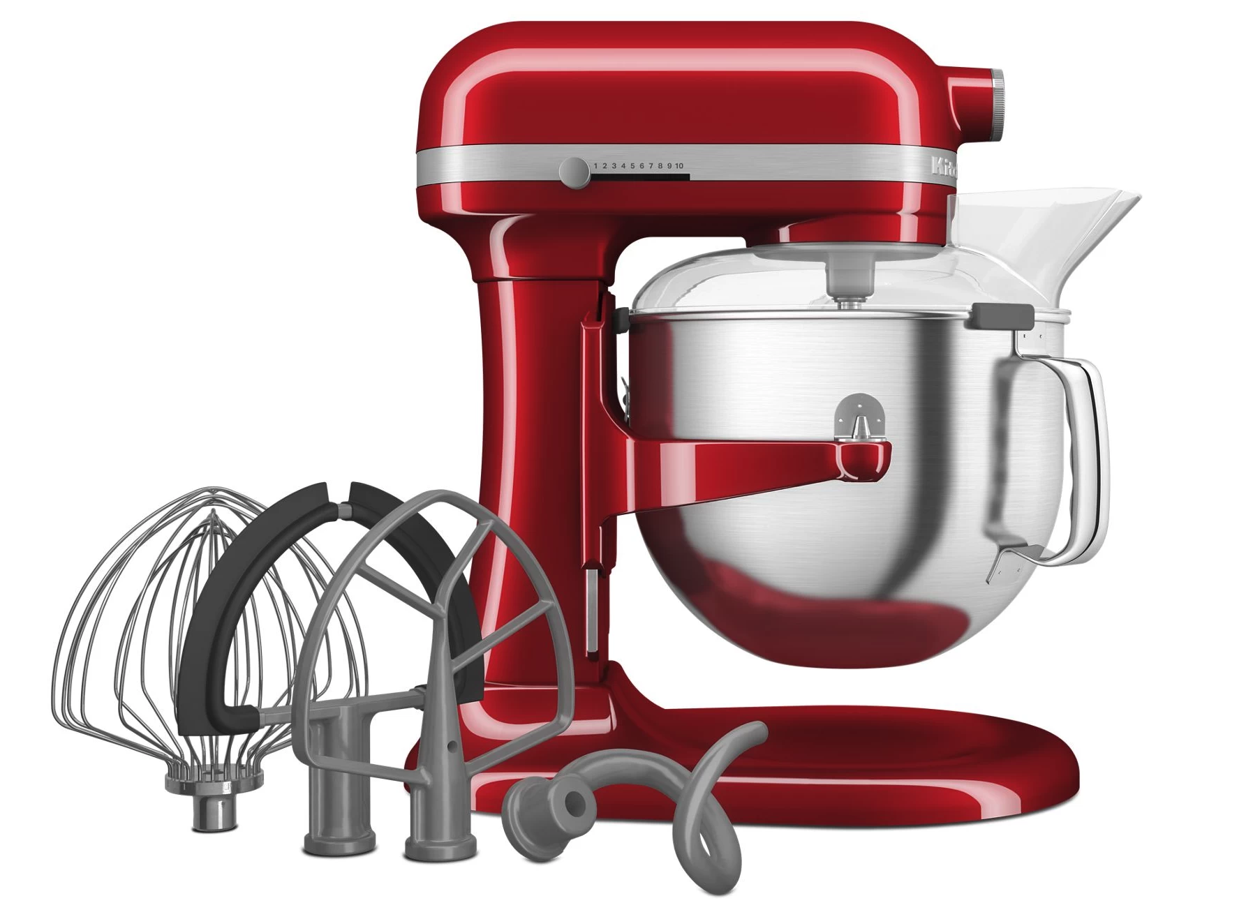 KitchenAid® 7 Quart Bowl-Lift Stand Mixer, Red 4 KitchenAid® 7 Quart Bowl-Lift Stand Mixer, Red - Image 2