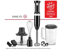 Kitchenaid® Variable Speed Cordless Hand Blender W/ Accessories, Black -Home-Kitchen kitchenaid kitchenaid variable speed cordless hand 6