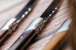 Laguiole Du Monde Set Of 6 Steak Knives With Assorted Wood Handles -Home-Kitchen laguiole du monde set of 6 steak knives with assor 4