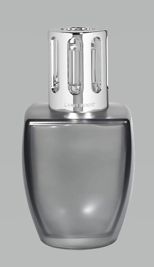 Lampe Berger June Grey Satin Lamp Gift Set - Aloe Vera Water 3 Lampe Berger June Grey Satin Lamp Gift Set - Aloe Vera Water