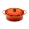 Le Creuset 4.7L Oval French Oven Flame 1 Le Creuset 4.7L Oval French Oven Flame -Home-Kitchen le creuset le creuset 47l oval french oven flame