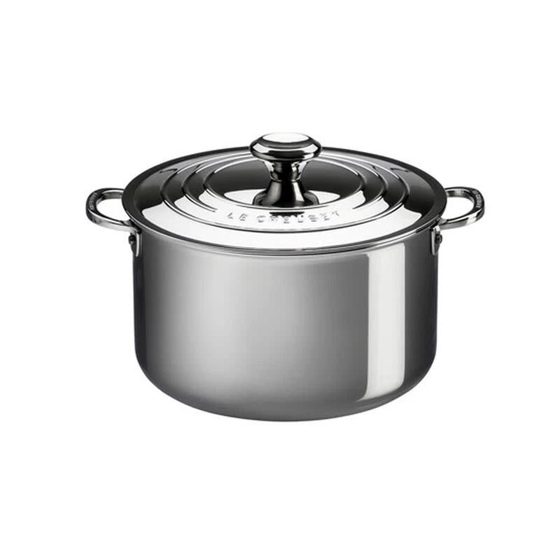 Le Creuset 6.6L Stainless Steel Stock Pot 4 Le Creuset 6.6L Stainless Steel Stock Pot - Image 2