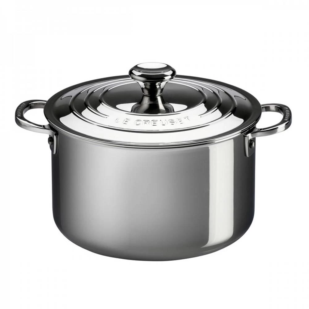 Le Creuset 6.6L Stainless Steel Stock Pot 3 Le Creuset 6.6L Stainless Steel Stock Pot