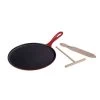 Le Creuset Cast Iron Crêpe Pan Cherry -Home-Kitchen le creuset le creuset cast iron crepe pan cherry