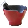 Le Cuistot Mortar And Pestle Red -Home-Kitchen le cuistot le cuistot mortar and pestle red