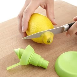 Lékué Citrus Lemon Fruit Mist Spray Green Set Of 2 -Home-Kitchen lekue citrus lemon fruit mist spray green set of 2 2