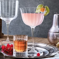 Luigi Bormioli 'Bach' Retro Fizz 8.75 Oz Glasses (Set Of 4)