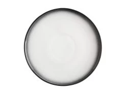 Maxwell & Williams Caviar Granite High Rim Plate 21cm