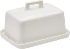 Maxwell & Williams "Epicurious" White Porcelain Butter Dish