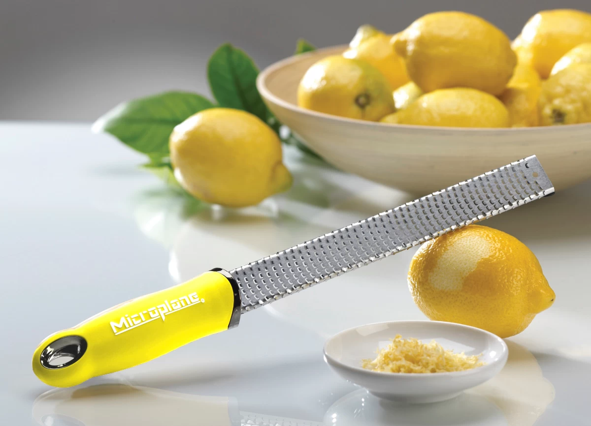 Microplane Premium Classic Series Citrus Zester - Yellow 3 Microplane Premium Classic Series Citrus Zester - Yellow