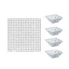 NACHTMANN Bossa Nova Square Plate & 4 Square Bowls Set/5