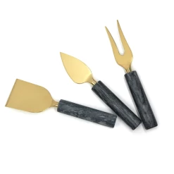 Natural Living 3 Piece Cheese Knife Set