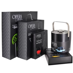 Natural Living 'Opera' 4-piece Flask Set -Home-Kitchen natural living natural living opera 4 piece flask 2