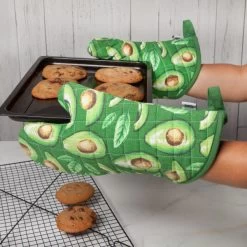 Now Designs 13" Avocados Chef Oven Mitt -Home-Kitchen now designs now designs 13 avocados chef oven mitt 3