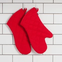 Now Designs 13" Superior Red Oven Mitt -Home-Kitchen now designs now designs 13 superior red oven mitt 1