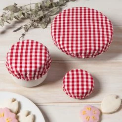 Now Designs Gingham Save It Mini Bowl Cover, Set Of 3 7 Now Designs Gingham Save It Mini Bowl Cover, Set Of 3 -Home-Kitchen now designs now designs gingham save it mini bowl 2