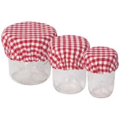Now Designs Gingham Save It Mini Bowl Cover, Set Of 3