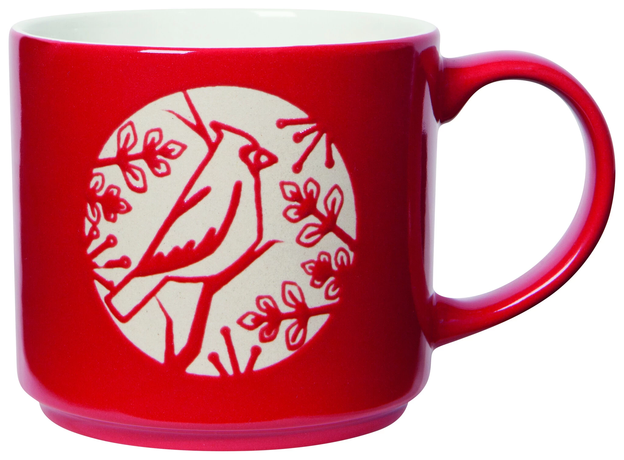 Now Designs Good Tidings Cardinal Stacking Mug 3 Now Designs Good Tidings Cardinal Stacking Mug