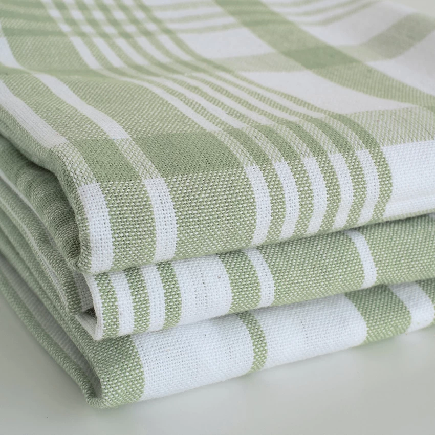 Now Designs Jumbo Sage Green Dishtowels, Set Of 3 4 Now Designs Jumbo Sage Green Dishtowels, Set Of 3 - Image 2