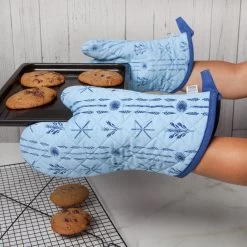 Now Designs Oven Mitt 13'' "Rooster Francaise" -Home-Kitchen now designs now designs oven mitt 13 rooster franc 3