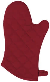 Now Designs Superior Carmine Red Oven Mitt 13"
