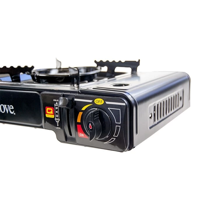 OLYMPIA - PORTABLE BUTANE STOVE, BLACK 6 OLYMPIA - PORTABLE BUTANE STOVE, BLACK - Image 4