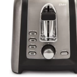 Oster® 2-Slice Toaster, Black Stainless -Home-Kitchen oster 2 slice toaster black stainless 2
