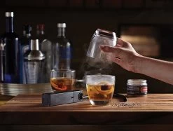 Outset 76611 Portable Infusion Food Smoker, 9-Inch, Matte Black -Home-Kitchen outset 76611 portable infusion food smoker 9 inch 8