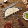 Outset Quesadilla Basket Silver -Home-Kitchen outset quesadilla basket silver