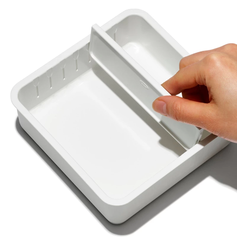 Oxo 2 Piece Adjustable Drawer Bin Set 6 Oxo 2 Piece Adjustable Drawer Bin Set - Image 4