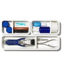 OXO 3 Pc Slim Adjustable Drawer Bin Set -Home-Kitchen oxo oxo 3 pc slim adjustable drawer bin set 1