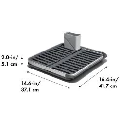 OXO Aluminum Folding Dish Rack -Home-Kitchen oxo oxo aluminum folding dish rack 3