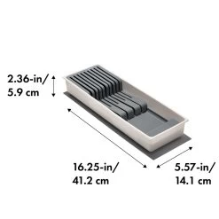 OXO Compact Knife Drawer Organizer 9 OXO Compact Knife Drawer Organizer -Home-Kitchen oxo oxo compact knife drawer organizer 3