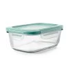 OXO Good Grips 3.5 Cup Smart Seal Glass Rectangle Container 2 OXO Good Grips 3.5 Cup Smart Seal Glass Rectangle Container -Home-Kitchen oxo oxo good grips 35 cup smart seal glass rectang